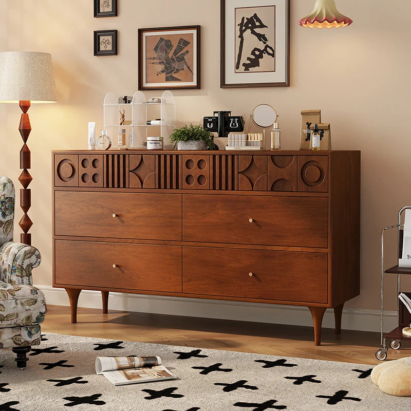 Handles Storage Cabinet Organize Vintage Kitchen Curio Cabinet Wood Sideboard Muebles Para El Hogar Home Accesories