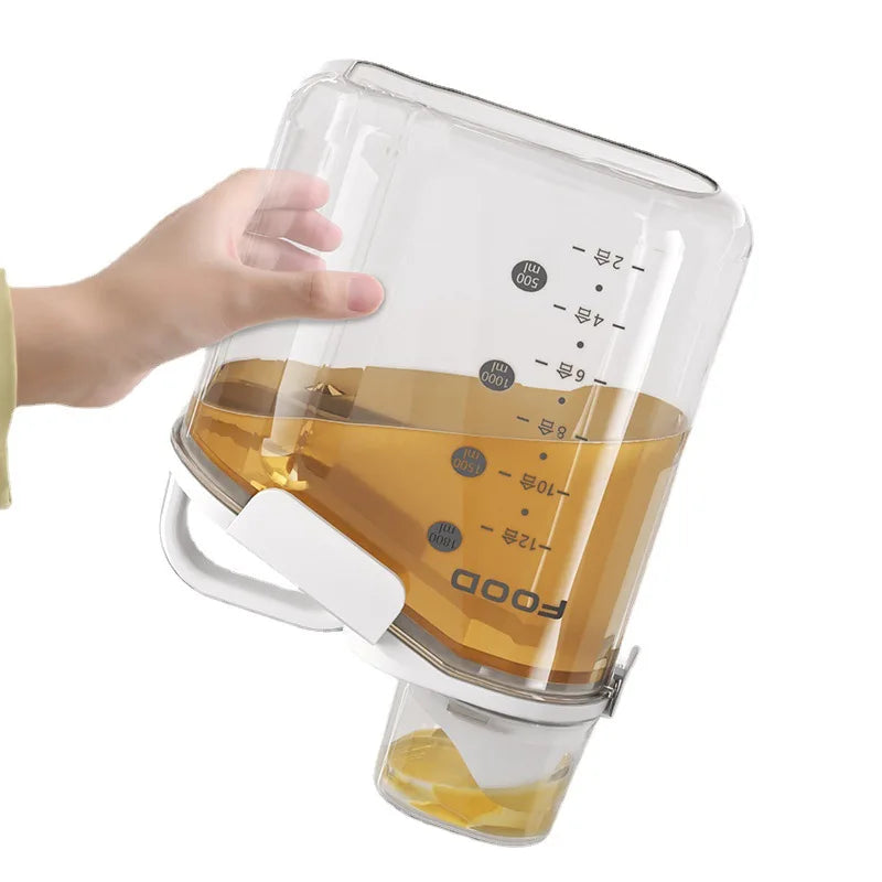 Airtight Food Storage Containers Cereal Dispenser Cereal Container Storage Box Rice Dispenser Grain Dispenser Kitchen Organizer