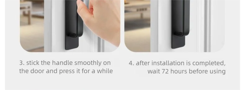 No-Drill Sliding Door Handles - Simple Style Pulls for Glass Doors, Moving Doors, Windows, Drawers & Cabinet Doors