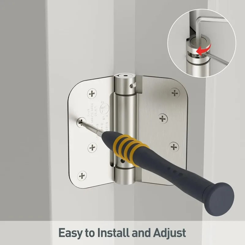 Stainless Steel Furniture Cabinet Door Hinges Window Wooden Box Folding Butt Hinges Drawer Fitting Closet Hinge Hardware Tools