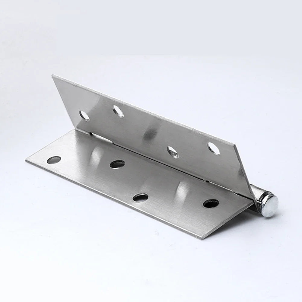 2pcs Self Closing Spring Door Hinge Stainless Steel Hinge For Cabinets Door Closer Automatic Rebound Hinge Furniture Hardware