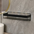 Gold storage rack bathroom wall mounted storage rack bathroom shampoo shower gel cosmetics storage rack bathroom accessories