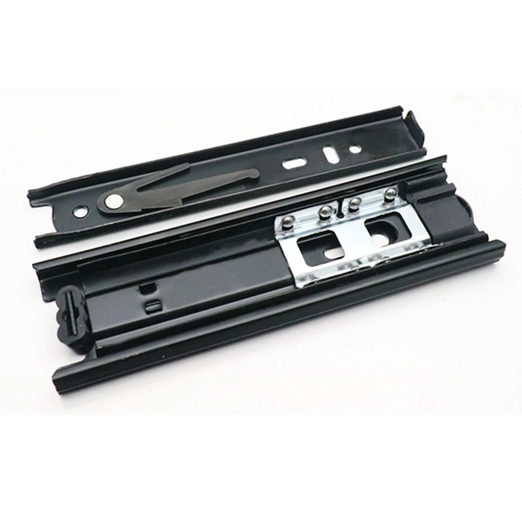 2pcs Mini Slide 5/6/8 Inch Ultra Short Slides Triple Fold Rail Slides Furniture Hardware Cabinets Rails For All Kinds Of Drawers