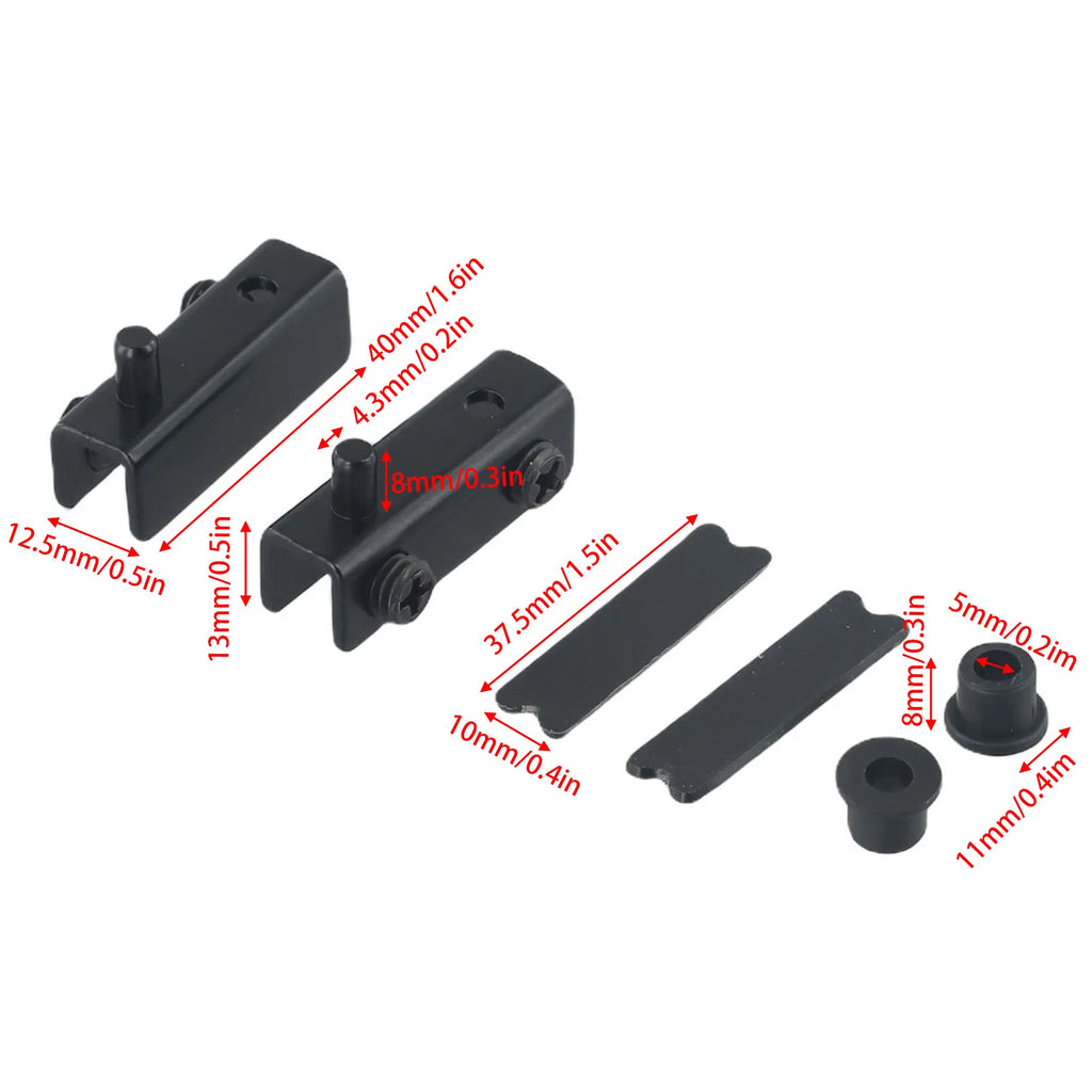 Innovative No Drill Stainless Steel Hinges Designed Specifically For A Range Of Glass Door Applications Including Cabinets