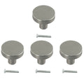 4/10pcs Cabinet Knobs Dresser Knobs Single Hole Round Handle Kitchen Cupboard Door Furniture Hardware