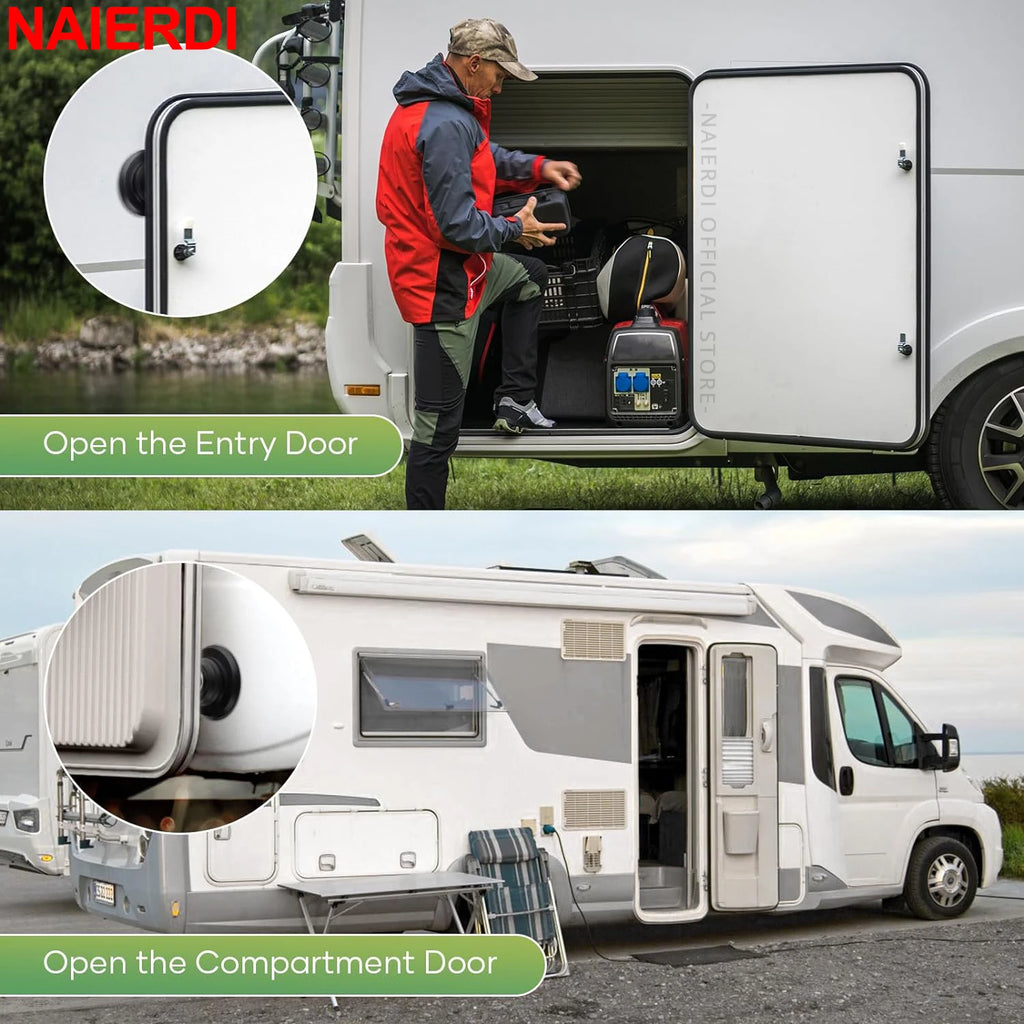 Magnetic Door Catch Stopper Kitchen Door Retainer RV Door Stop Catch Latch for RV Caravan Camper Motorhome Boat Door Holder
