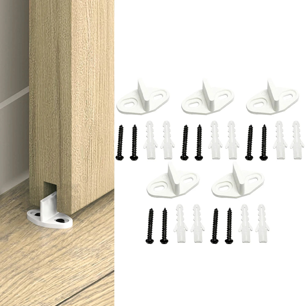 Sliding Barn Door Floor Guide Ajustable Clip Bottom Track Guide Hardware  Provides A Reliable Solution For Keeping The Barn Door