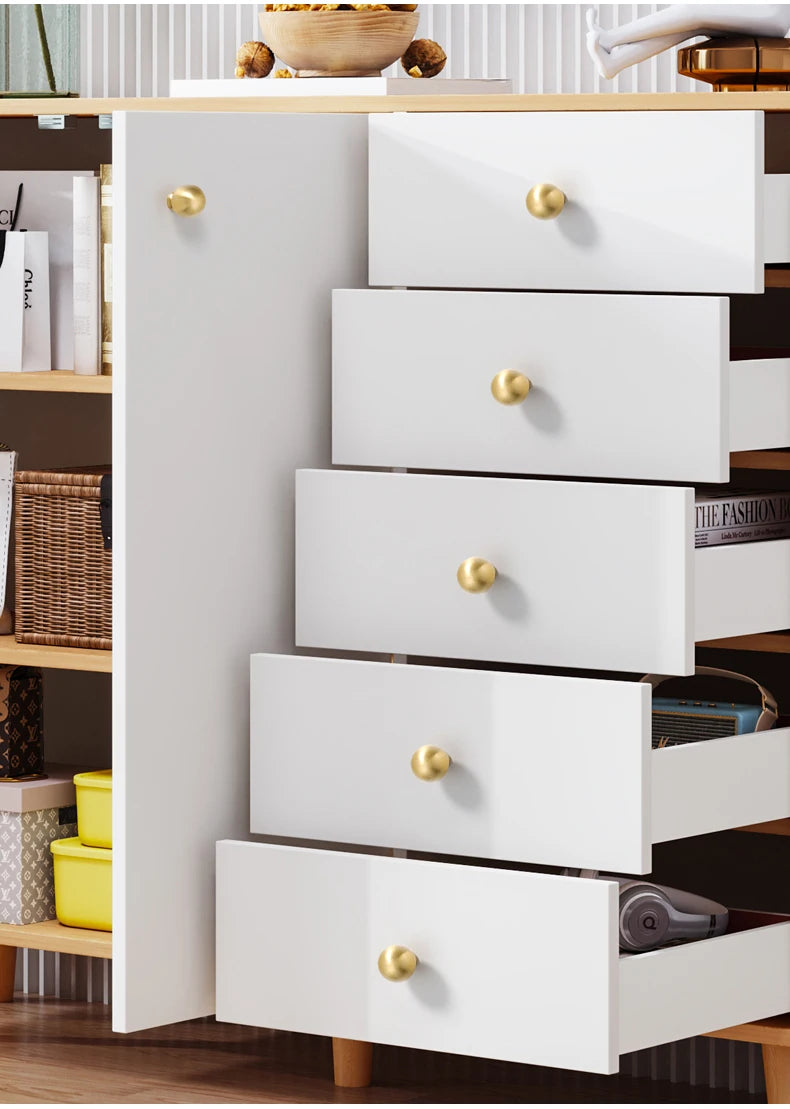 Brass Round Ball Furniture Handles Drawer Knobs Cabinet Gloden Wardrobe Door Pulls  Modern Minimalist Bathroom cabinet