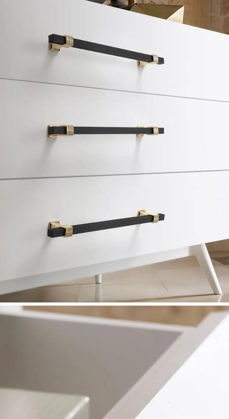 Handles Drawer Cabinet Furniture Kitchen Handles for Cabinet Knob Door Drawer Furniture Kitchen Knob Modern Simple Light Luxury