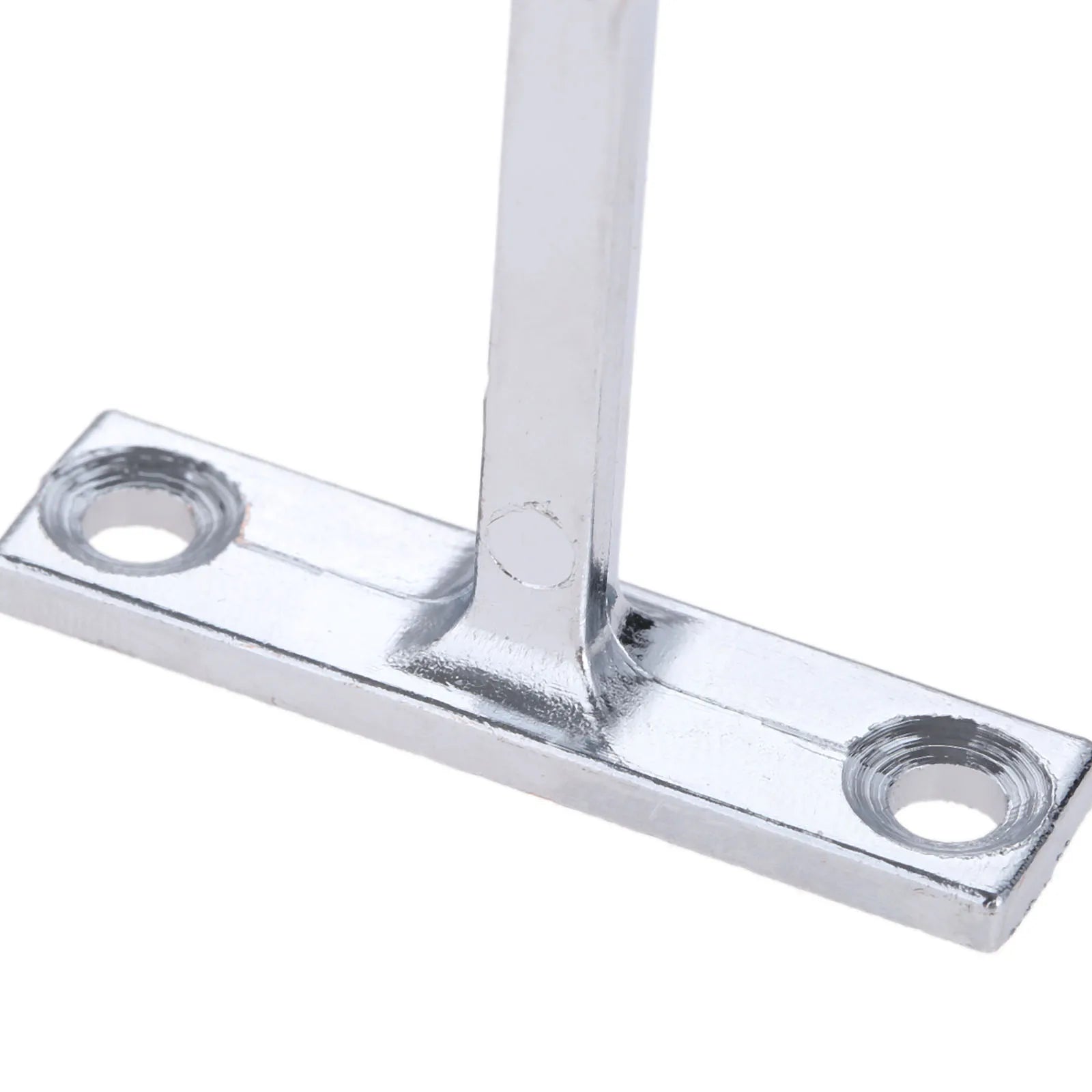 2pcs Stainless Steel Wardrobe Rail Support Flange Bracket Hange Clothes Rod Seat Hanger Pipe Bracket 16mm Tube Dia