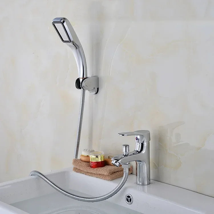 Bathroom Wash Faucet Single Hole Basin Faucet with Shower Sink Basin Wash Basin Bathroom Accessories