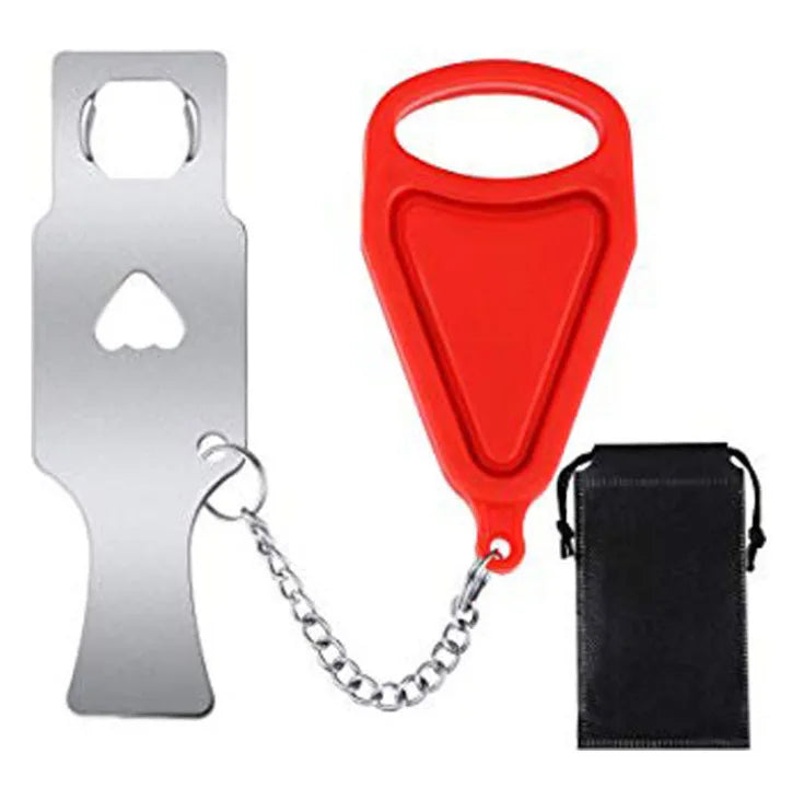 Portable Door Lock Self-Defense Anti Theft Door Locks Safety Latch Door Stopper Security Hotel Apartment Travel Home Door Locks