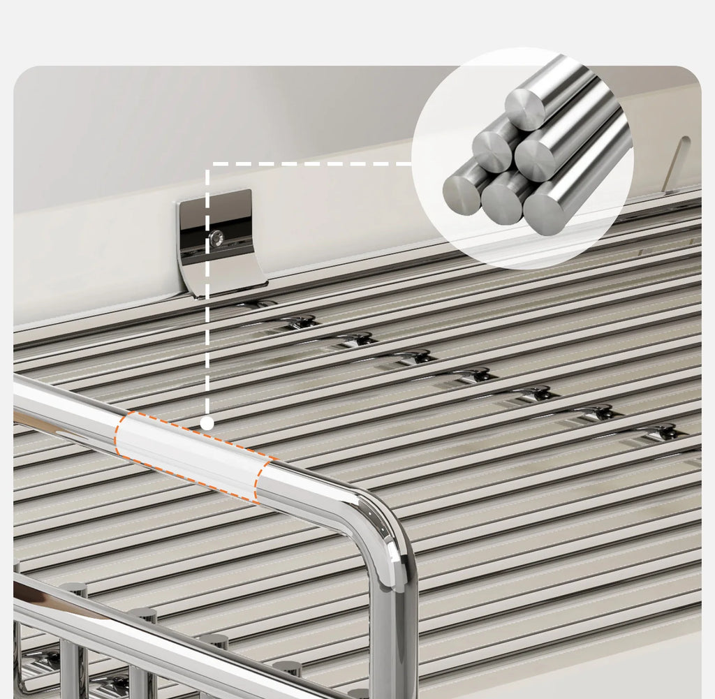 Drawer Wooden Handle Kitchen Dish Storage Rack Divider Dish Pullout Slider Punch-free Drawer Organiser Spice Racks Drainer Shelf