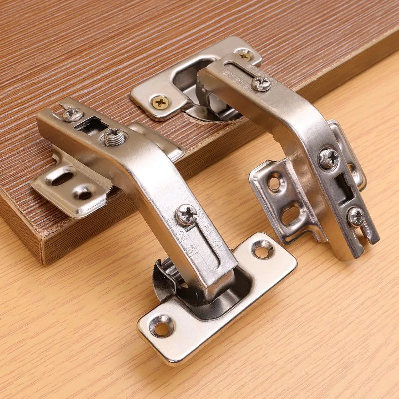 3/1PCS Soft Close Cabinet Hinges 135° Stainless Steel Cupboard Door Concealed Hinges For Corner Replacement Hardware Supplies