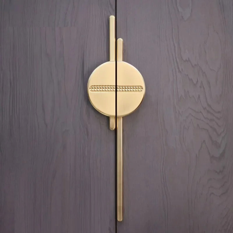 Modern Minimalist Semi-Circular Cabinet Handles - Luxury European Creative Pair Pulls for Wardrobe, Drawers & Furniture Cabinets