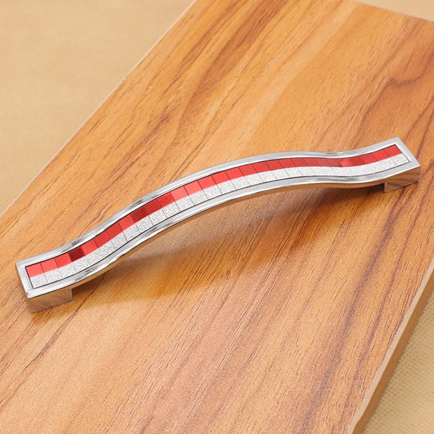 1PCS Modern Furniture Handles 96mm 128mm 160mm Kitchen Cabinet Drawer Door Handles Pulls Knobs Furniture Handles