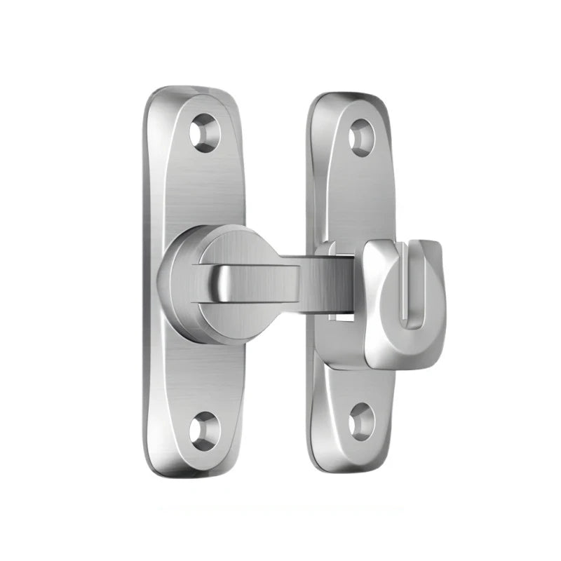 90/180 Degree Flip Door Lock Home Security Sliding Door Latch Small Gate Latches Hardware Anti-theft Lock Zinc Alloy Door Bolts