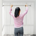 Telescopic Clothing Rod Clothes Hanging Rod Support Rod Clothes Hanger for Bedroom Laundry Room Wardrobe Cabinets Home