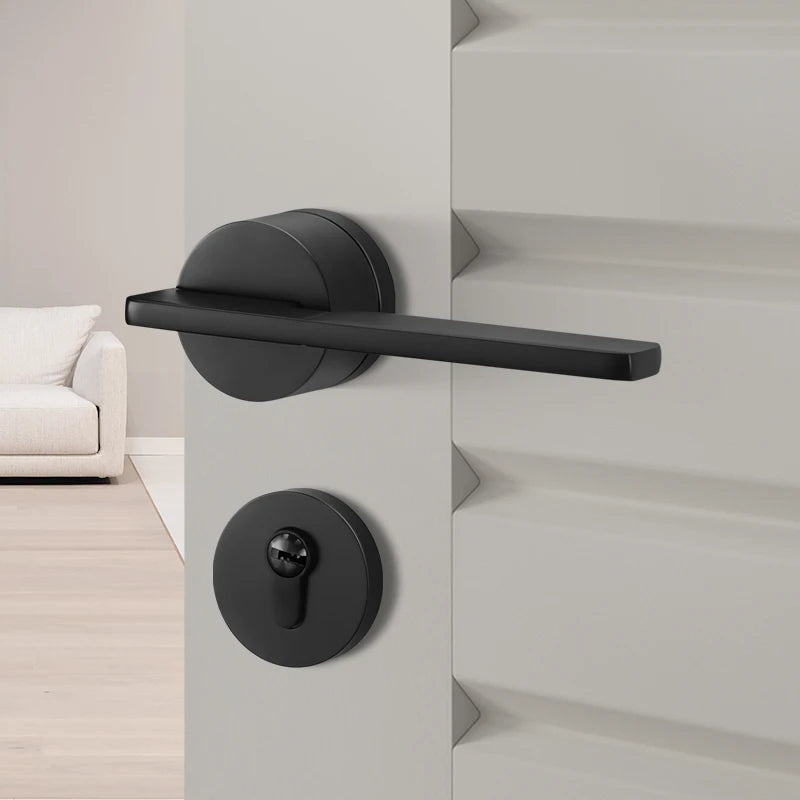 Bedroom Door Lock, Room Household Solid Wood Door Lock, Split Universal Silent Lock
