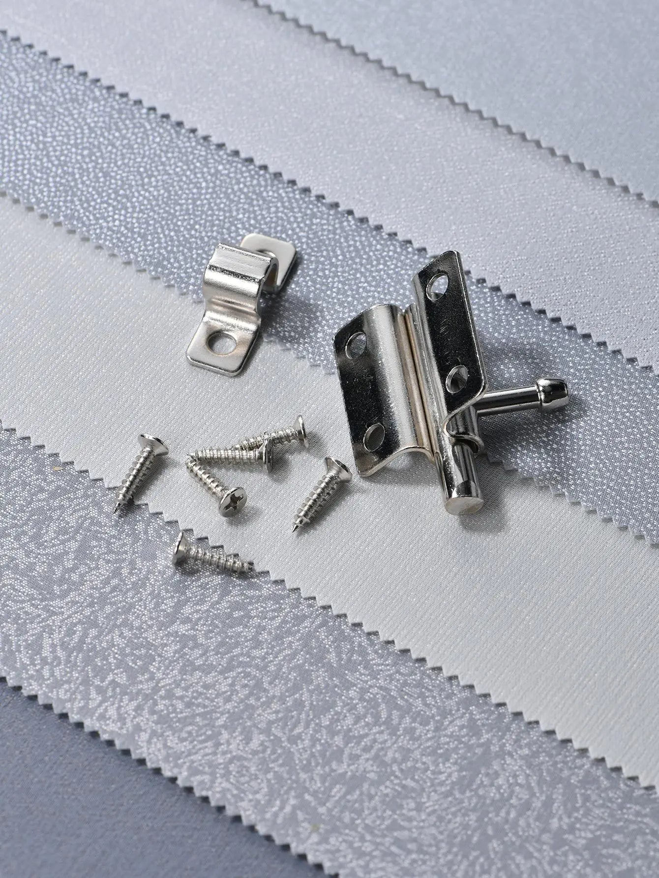 Door Security Slide Latch Lock with 6 Screws , 1 Pack/2 Pack Keyless Entry , Duty Iron Sliding , Easy to Install Gate