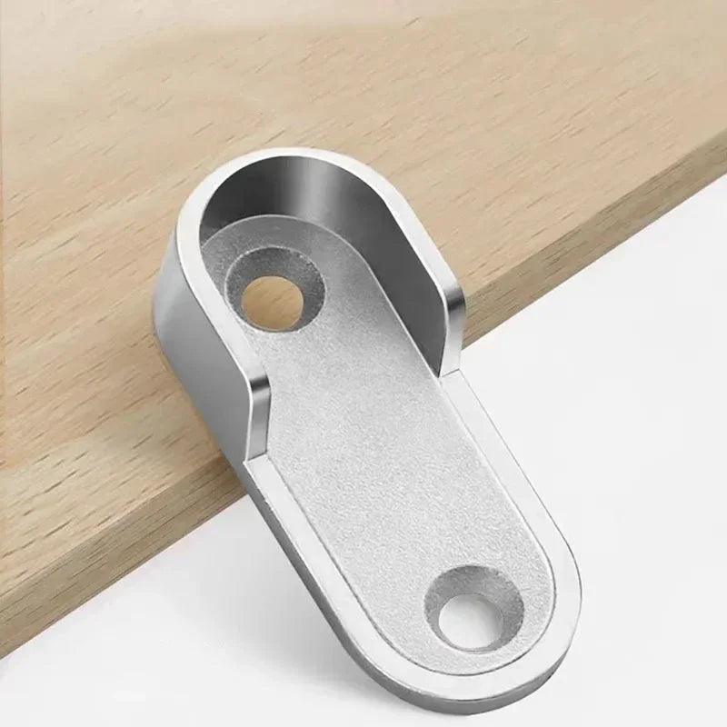 4/8/12pcs Bracket, Hanging clothes rod fixation, wardrobe clothes rail bracket slot, Used for wardrobes, hardware accessories