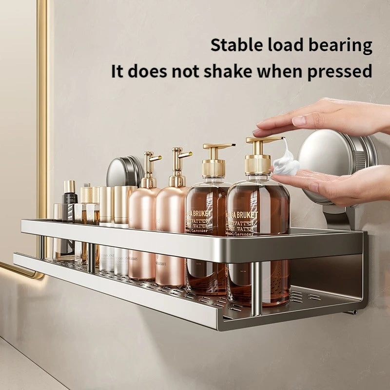 Bathroom,Suction Cup Storage Rack, Non Perforated Toilet, Washbasin, Washbasin, Wall Storage Rack