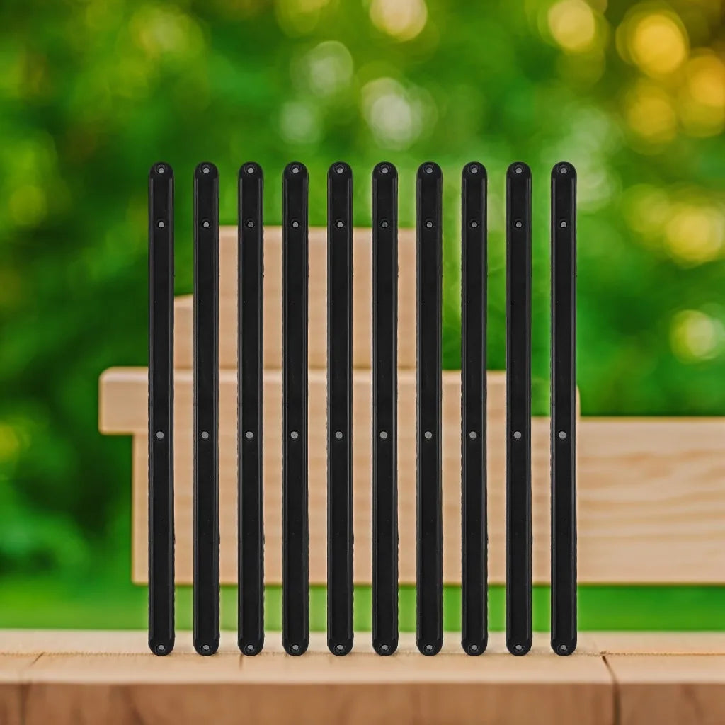 10 Pieces Plastic Drawer Slides Replacement Draw Runners 180 235 298mm Suitable for Drawers and Cabinet Grooves