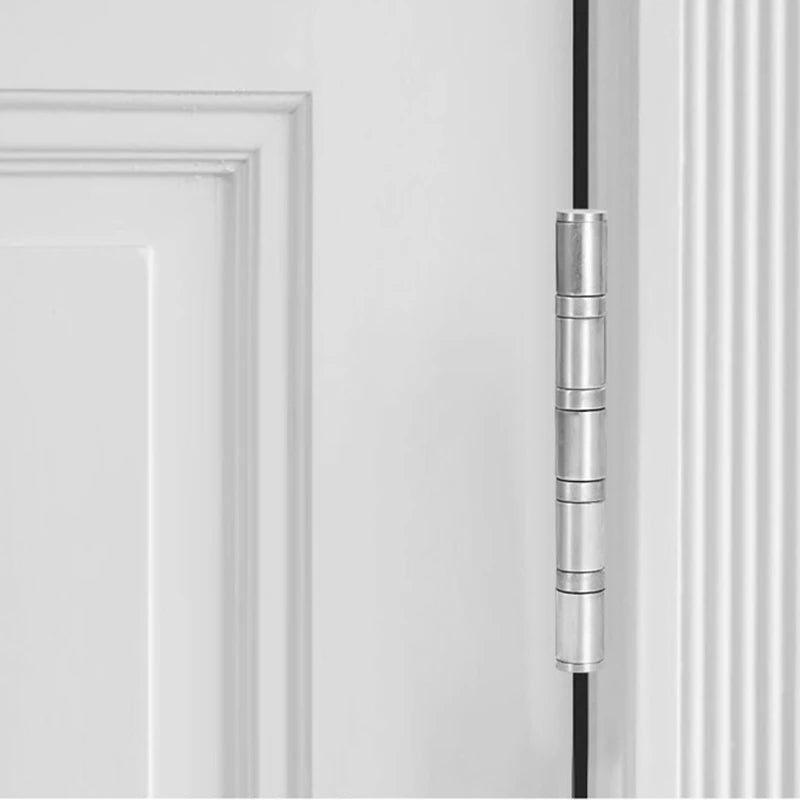 304 Stainless Steel Door Hinges with Ball Bearing, Non-Removable Pin, Heavy Duty for Exterior Interior Doors, 4 in, 5 in, 2PCs