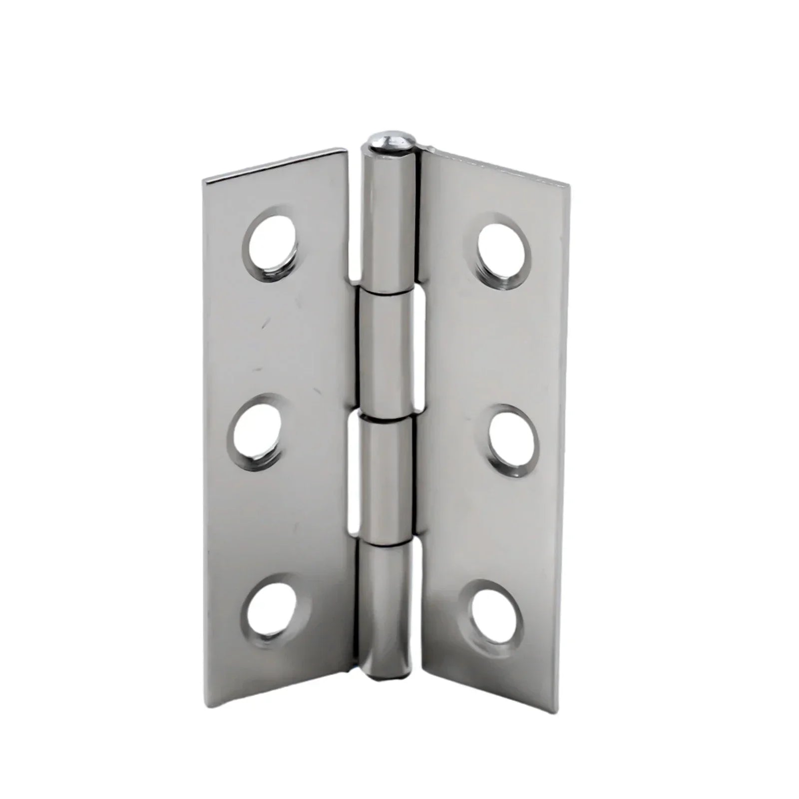 5PCS/ Stainless Steel Door Hinges Cabinet Doors Windows Wooden Box Flat Hinge Home Furniture Hardware Accessories