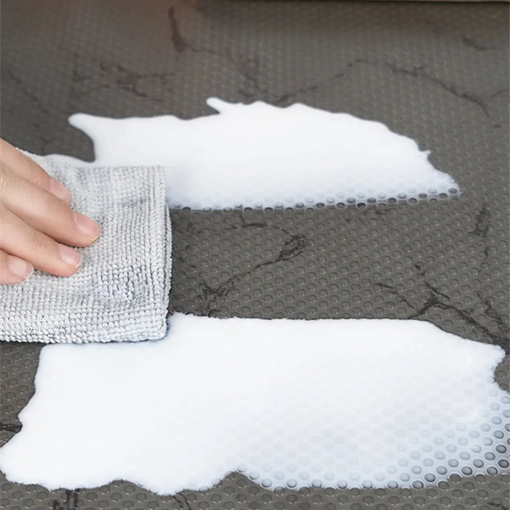 Washable Non-Slip Drawer Liners Reusable Dustproof Kitchen Cabinet Mats Refrigerator Shelf Paper Placemats for Home Organization