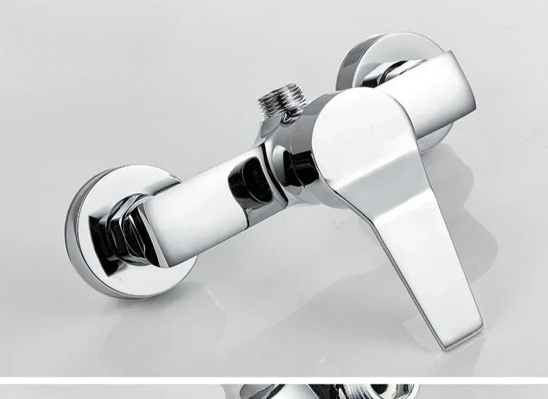 Bathroom Hidden Shower Faucet Household Wall Mounted Shower Faucet Water Heater Cold and Hot Mixed Valve Shower Accessories