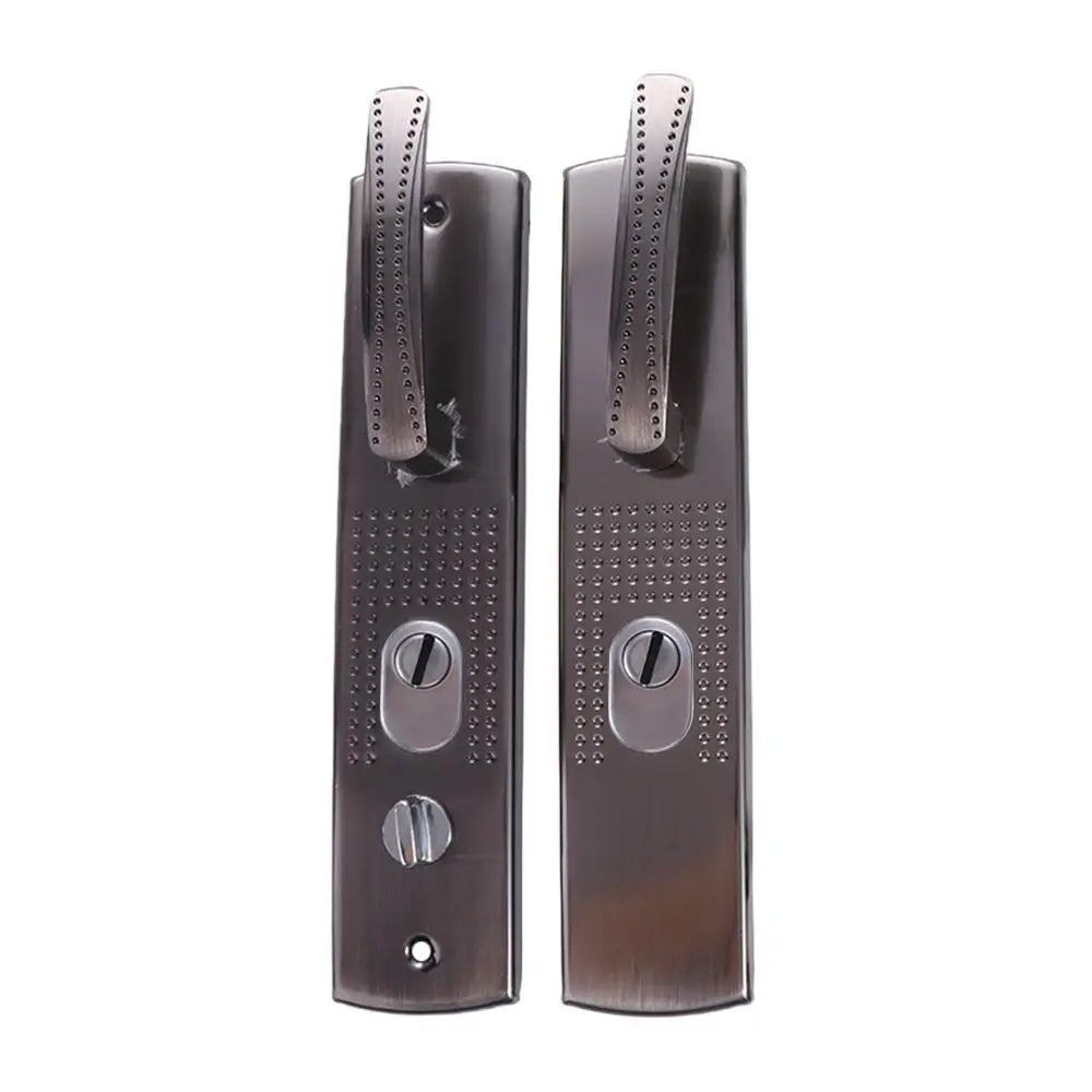 Household Hardware Universal Security Door Handle Aluminium Alloy Thickened Panel Handle Anti-theft Practical Door Lock Door