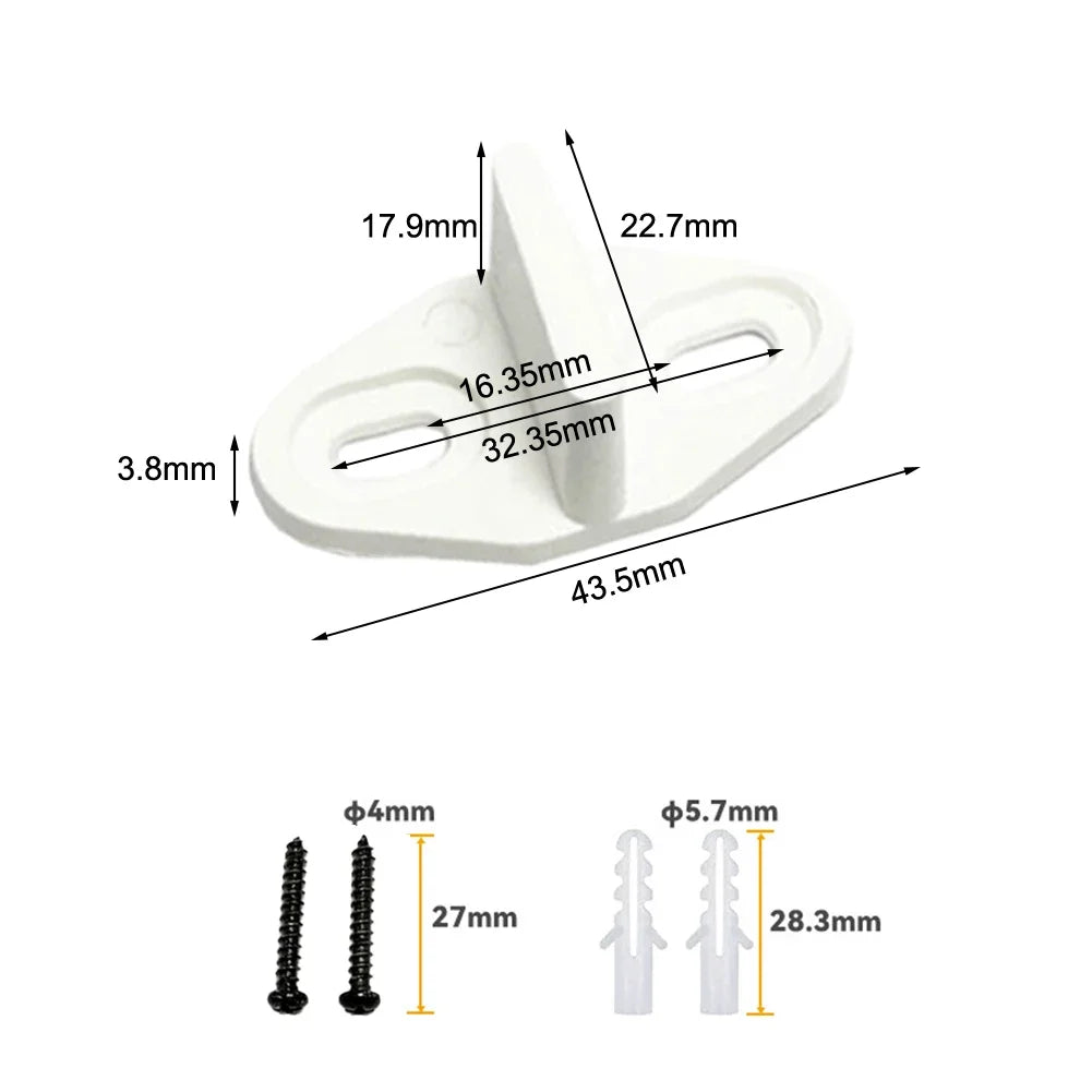 Sliding Barn Door Floor Guide Ajustable Clip Bottom Track Guide Hardware  Provides A Reliable Solution For Keeping The Barn Door