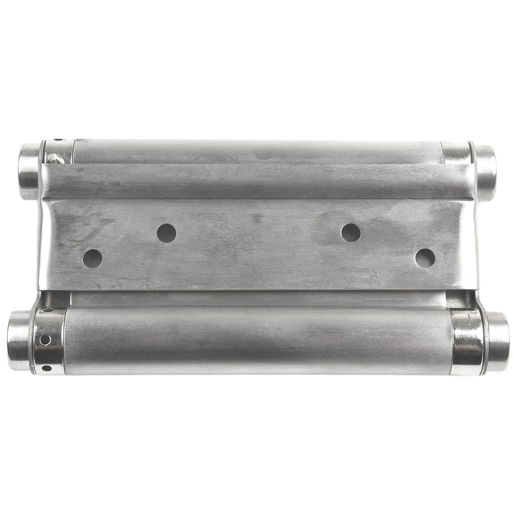 Double Spring Hinge Two-Way Free Door Hinge Stainless Steel  Automatic Door Closing Garage Door Hinges Fence Dedicated Hardware