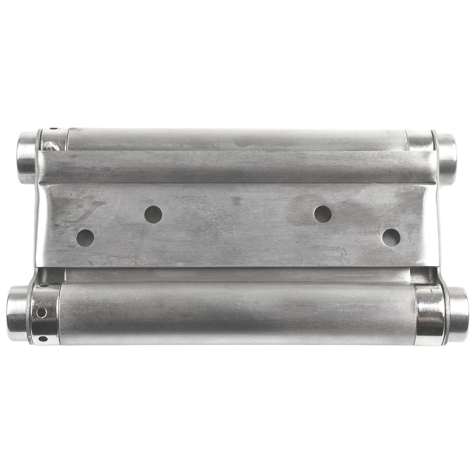 Double Spring Hinge Two-Way Free Door Hinge Stainless Steel  Automatic Door Closing Garage Door Hinges Fence Dedicated Hardware