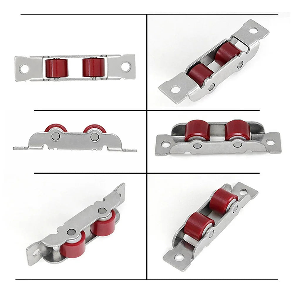 Door Hardware Door Sliding Roller Home Garden Runner Wheel Slot Wheels 1Pc Pulley Sliding Door Roller New Style