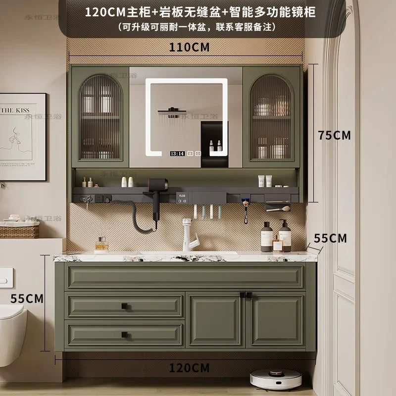 Sink Organizer Bathroom Cabinet Modern Wash Vanity Sink Bathroom Cabinet Wall Shelves Mueble Organizador Home Accessories