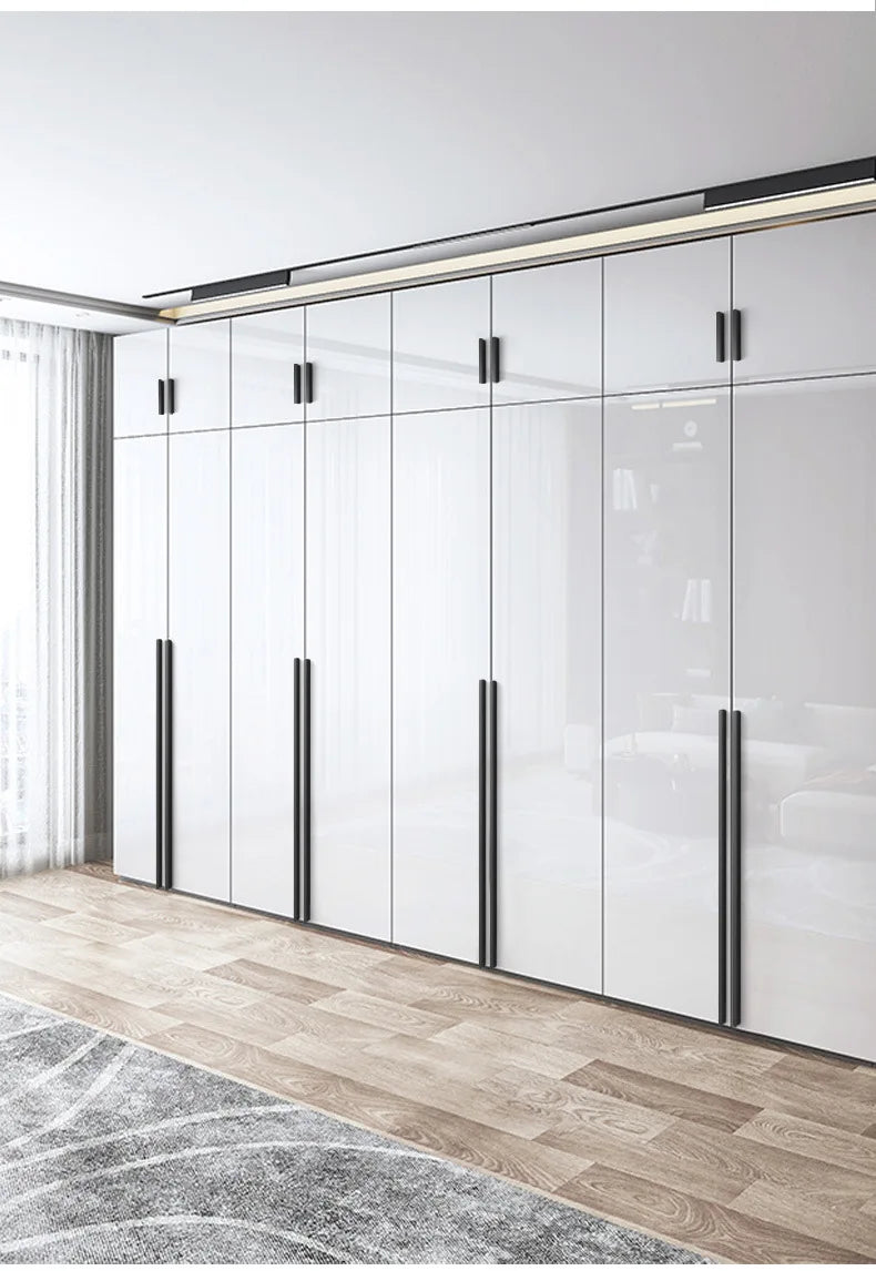 Modern Long Cabinet Handles Hidden-style Aluminum alloy Wardrobe Drawer Handle 800mm 1000mm Furniture Pulls