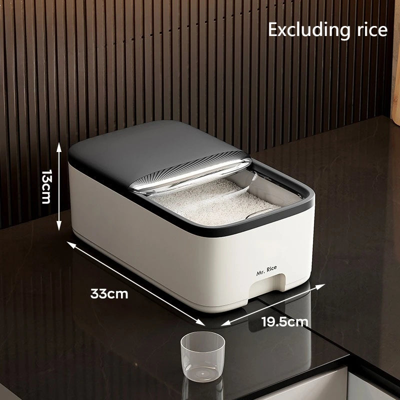 Rice Storage Containers Can Keep Rice Fresh Prevent Moisture and Pests and Are Suitable for Kitchen Storage