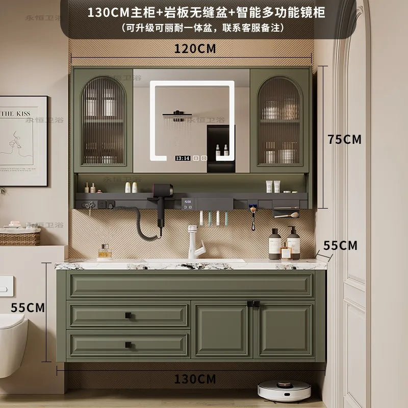 Sink Organizer Bathroom Cabinet Modern Wash Vanity Sink Bathroom Cabinet Wall Shelves Mueble Organizador Home Accessories