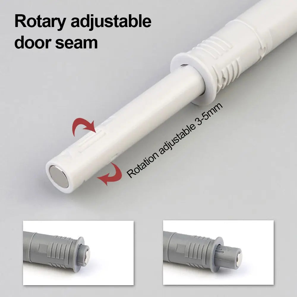 5Pcs Furniture Door Stopper Soft Quiet Close Closer Concealed Cabinet Rebounder Dampers Buffers for Kitchen Cabinet Drawer