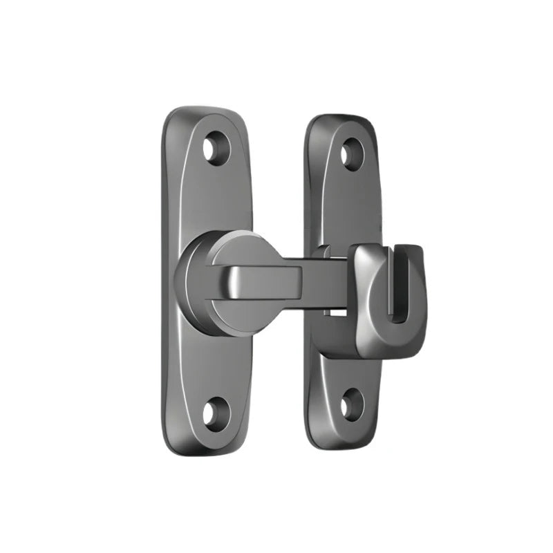 90/180 Degree Flip Door Lock Home Security Sliding Door Latch Small Gate Latches Hardware Anti-theft Lock Zinc Alloy Door Bolts