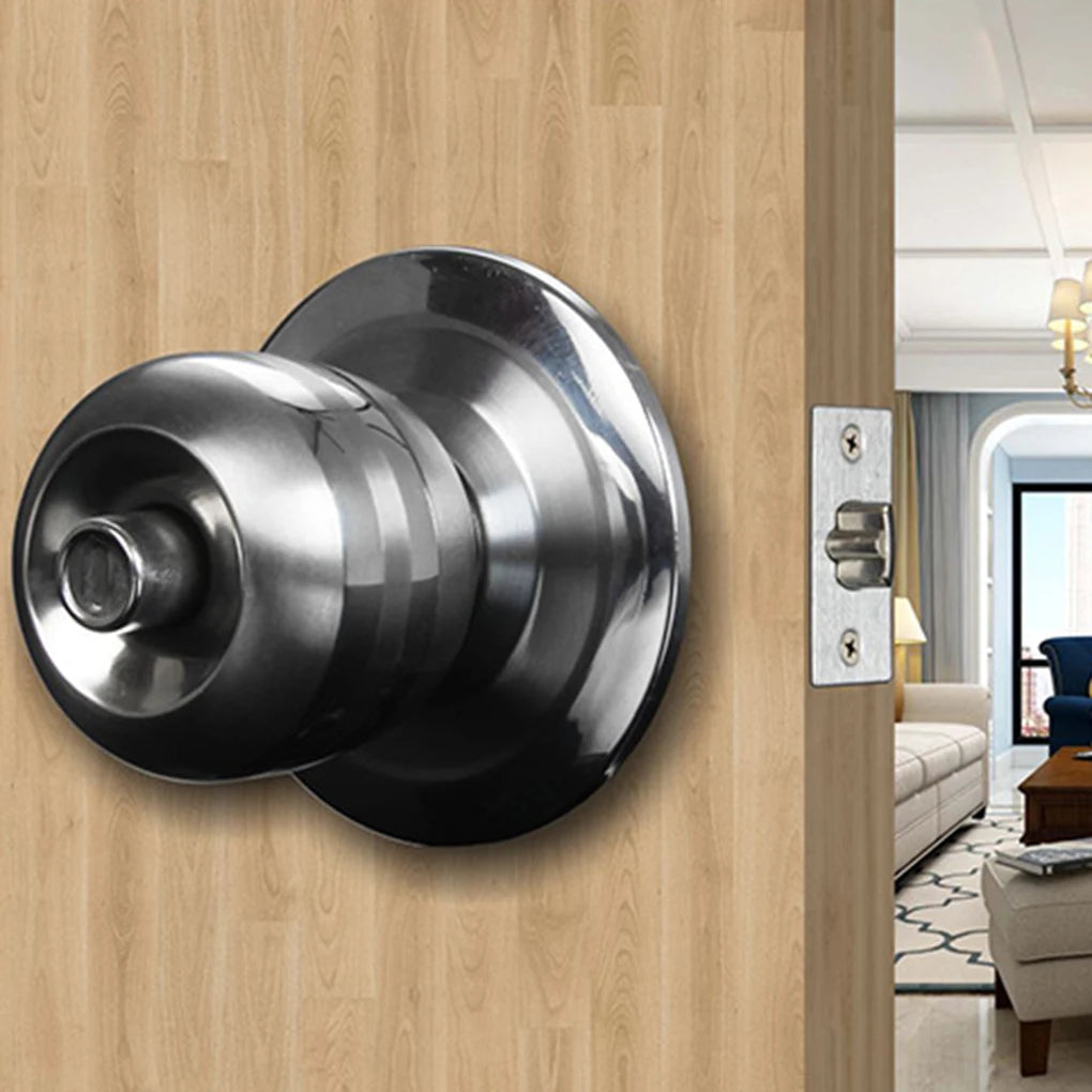 Universal Door Handle Knobs  Bedroom Living Room Lock Bathroom Entrance Locks Accessories with Keys Door Lock