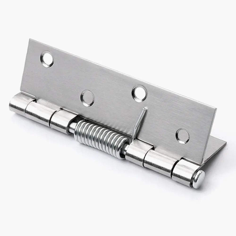 Stainless Steel Automatic Rebound with Spring Cross Hinge Window Accessories Door Hinges Furniture Supplies