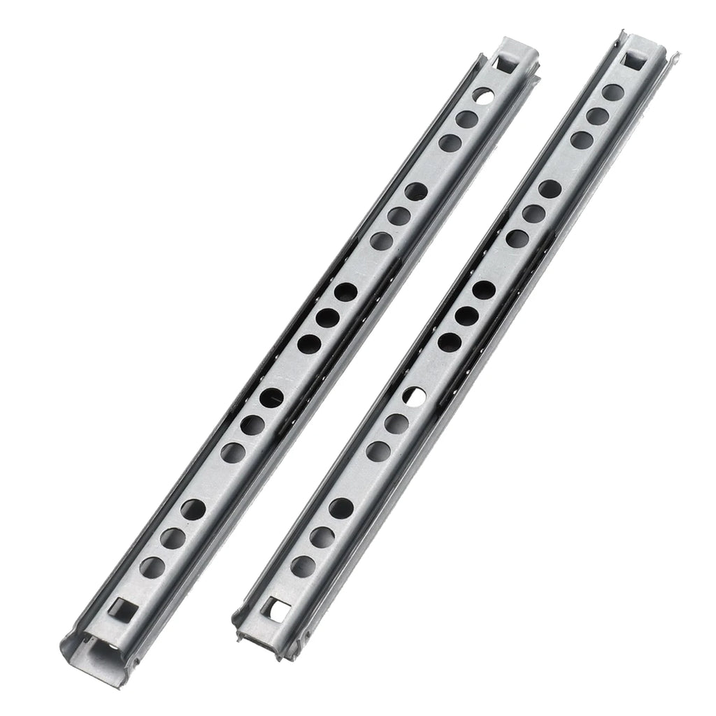 2Pcs 8/10/13/16 Inch Kitchen Cupboard Drawer Slides Furniture Complete Rail Road Extension Components Hardware Accessories