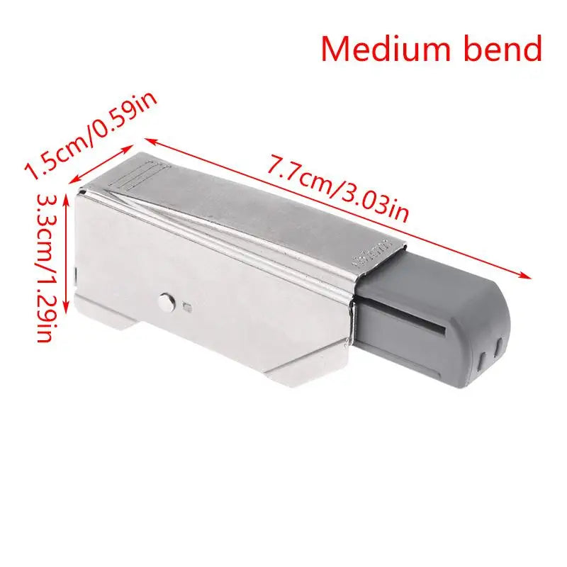 Silent Close Drawer Hardware; Home Furniture Hinges with Damper Buffers and Invisible Handles for Kitchen Cabinets