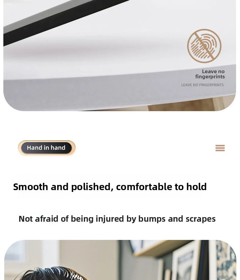 No-Drill Sliding Door Handles - Simple Style Pulls for Glass Doors, Moving Doors, Windows, Drawers & Cabinet Doors
