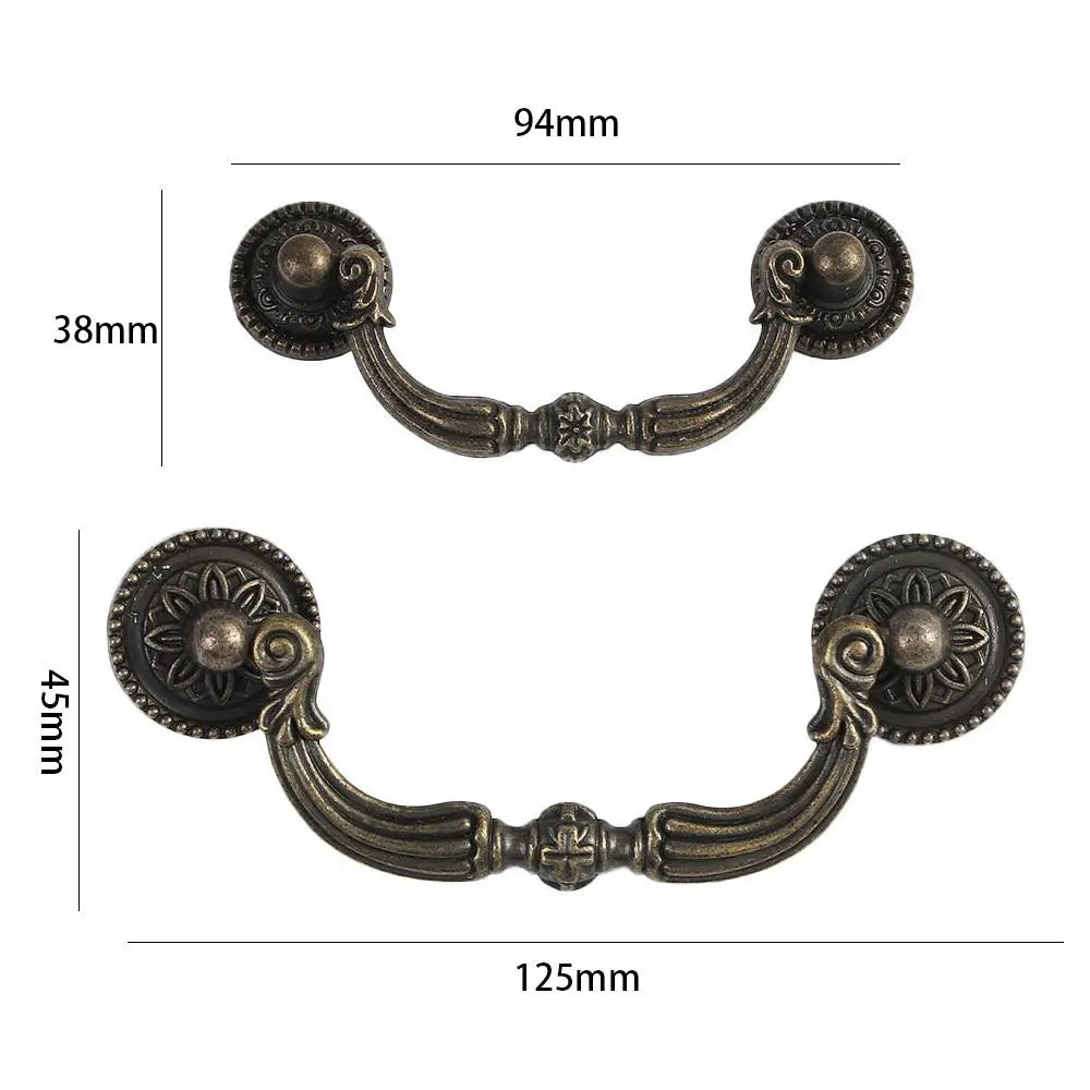 Decorative Cabinet Pulls Handles for Drawer Wood Case Dresser Drawer Knobs Furniture Handles Door Handle Cabinet Knobs