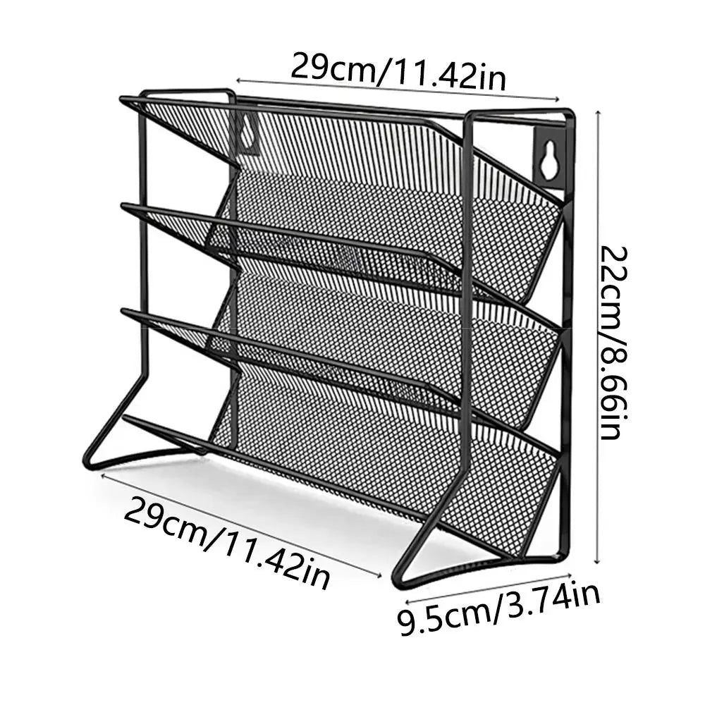 4 Layer Spice Storage Rack Wall-mounted Sturdy Countertop Spice Holder Free Standing Space Saving Seasoning Organizer Shower