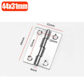 Stainless Steel Furniture Cabinet Door Hinges Window Wooden Box Folding Butt Hinges Drawer Fitting Closet Hinge Hardware Tools
